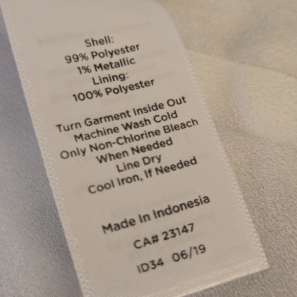 Talbots Stylish Snow Leopard Popover Chic Flowy Top Size:  XL/P Feminine Garden - Picture 10 of 12